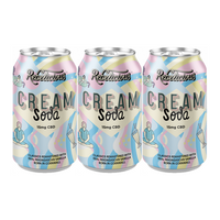 12 x Rebelicious 15mg CBD Cream Soda Sparkling Soft Drink