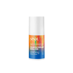 SOOL 1000mg Deep Freeze Muscle Relief CBD Roll On