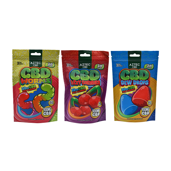 Aztec CBD 900mg Gummies