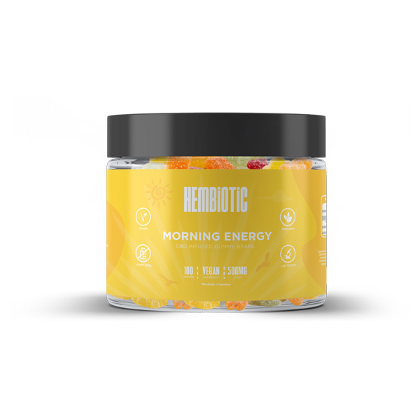 Hembiotic 500mg Functional CBD Gummy Bears