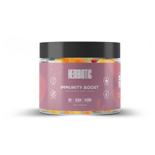 Hembiotic 500mg Functional CBD Gummy Bears