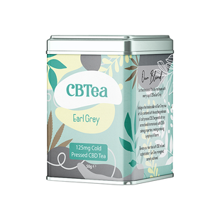 CBTea 125mg Cold Pressed Full Spectrum CBD Earl Grey
