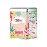 CBTea 250mg Cold Pressed Full Spectrum CBD English Breakfast Tea