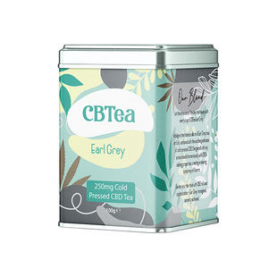 CBTea 250mg Cold Pressed Full Spectrum CBD Earl Grey Tea
