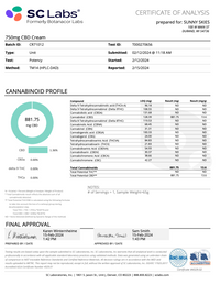 Darwin CBD 3000mg CBD Camphor Massage Balm - 60ml