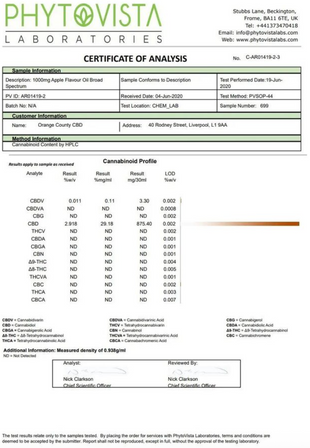 Orange County 30000mg Pet Calming Hemp Seed Oil 30ml