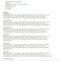 Hembiotic 2750mg Bulk Functional CBD Gummy Bears - 550g