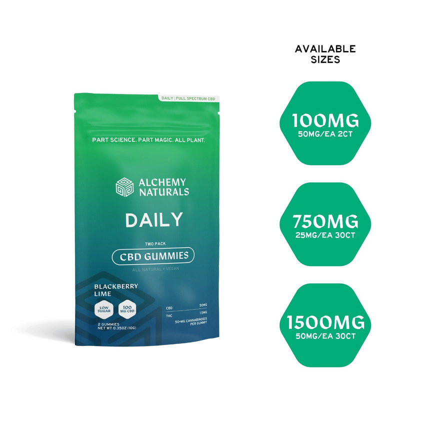 CBD Gummies for Daily Support - Full-Spectrum