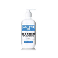 ACTIV8 CBD Freeze Pain Relieving Gel: 250mg & 650mg CBD