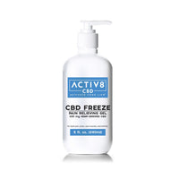 ACTIV8 CBD Freeze Pain Relieving Gel: 250mg & 650mg CBD