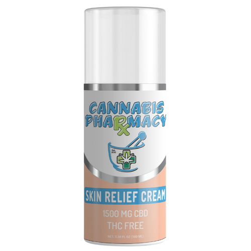 Cannabis Pharmacy | Skin Relief Cream w/ Avocado Oil | 1500mg CBD Lotion